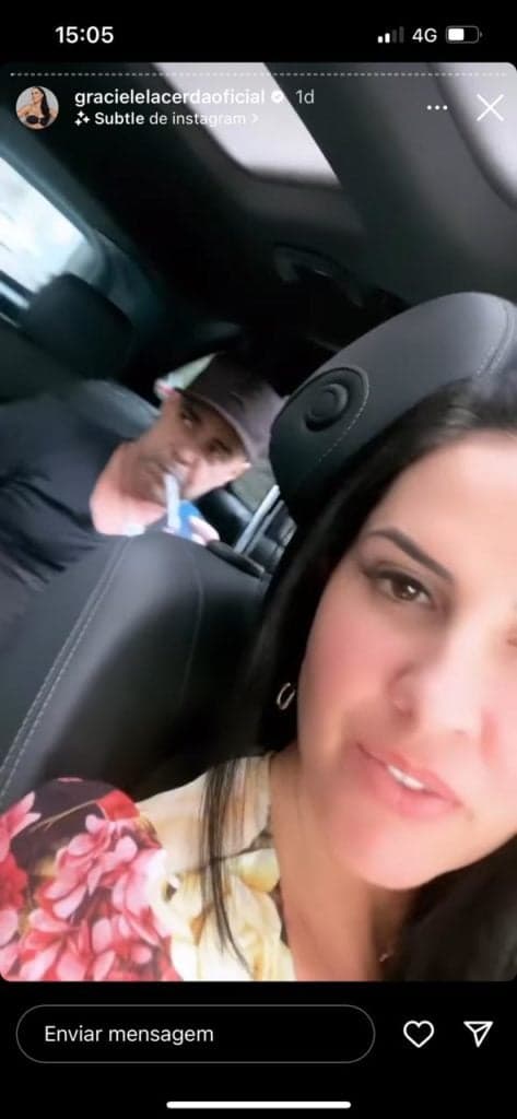 Graciele Lacerda e Zezé Di Camargo (Reprodução) Graciele Lacerda e Zezé Di Camargo (Reprodução)