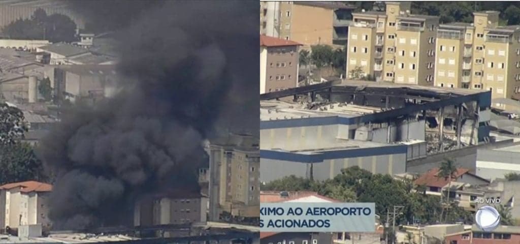 Record exibiu imagens de tragédia causada por incêndio em Guarulhos Record exibiu imagens de tragédia causada por incêndio em Guarulhos