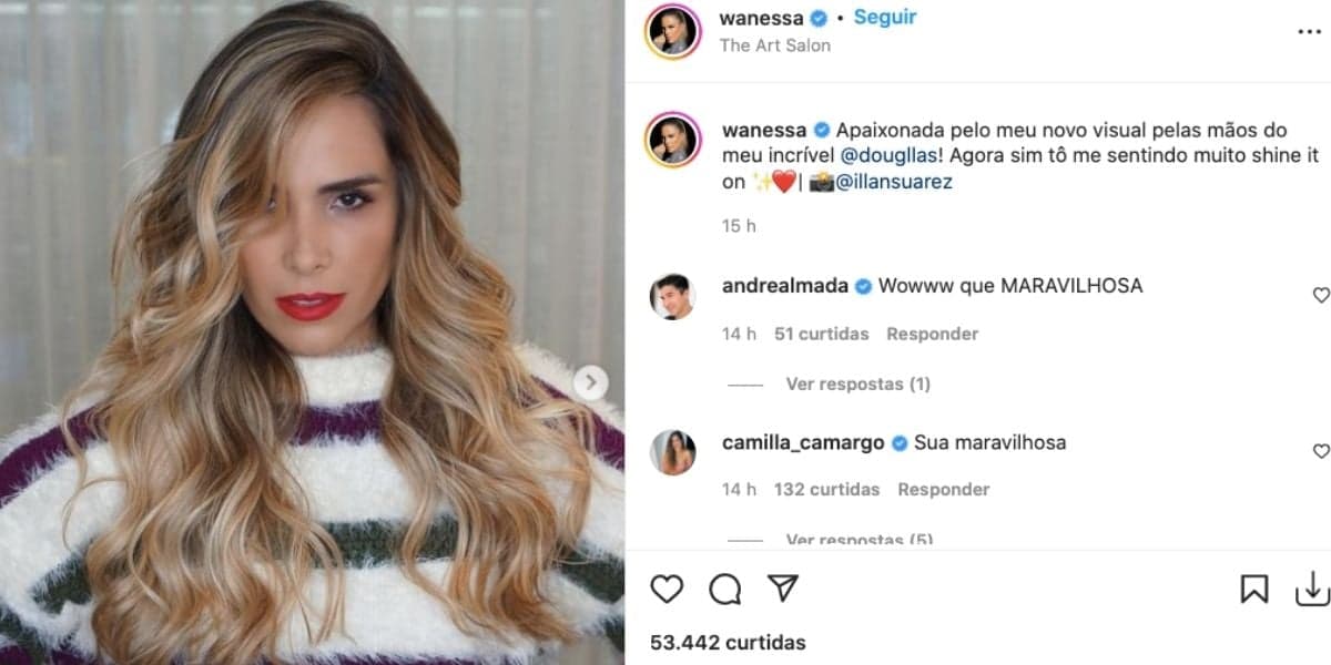 De acordo com Wanessa, ela está apaixonada pelo seu novo visual (Foto: Illan Suarez) De acordo com Wanessa, ela está apaixonada pelo seu novo visual (Foto: Illan Suarez)