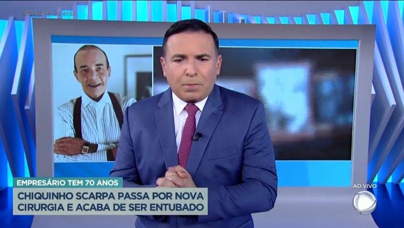 Gottino desabafou sobre a internação do empresário de 70 anos Gottino desabafou sobre a internação do empresário de 70 anos