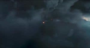 Avião enfrentará um temporal em Pantanal (Foto: Reprodução / Globo) Avião enfrentará um temporal em Pantanal (Foto: Reprodução / Globo)