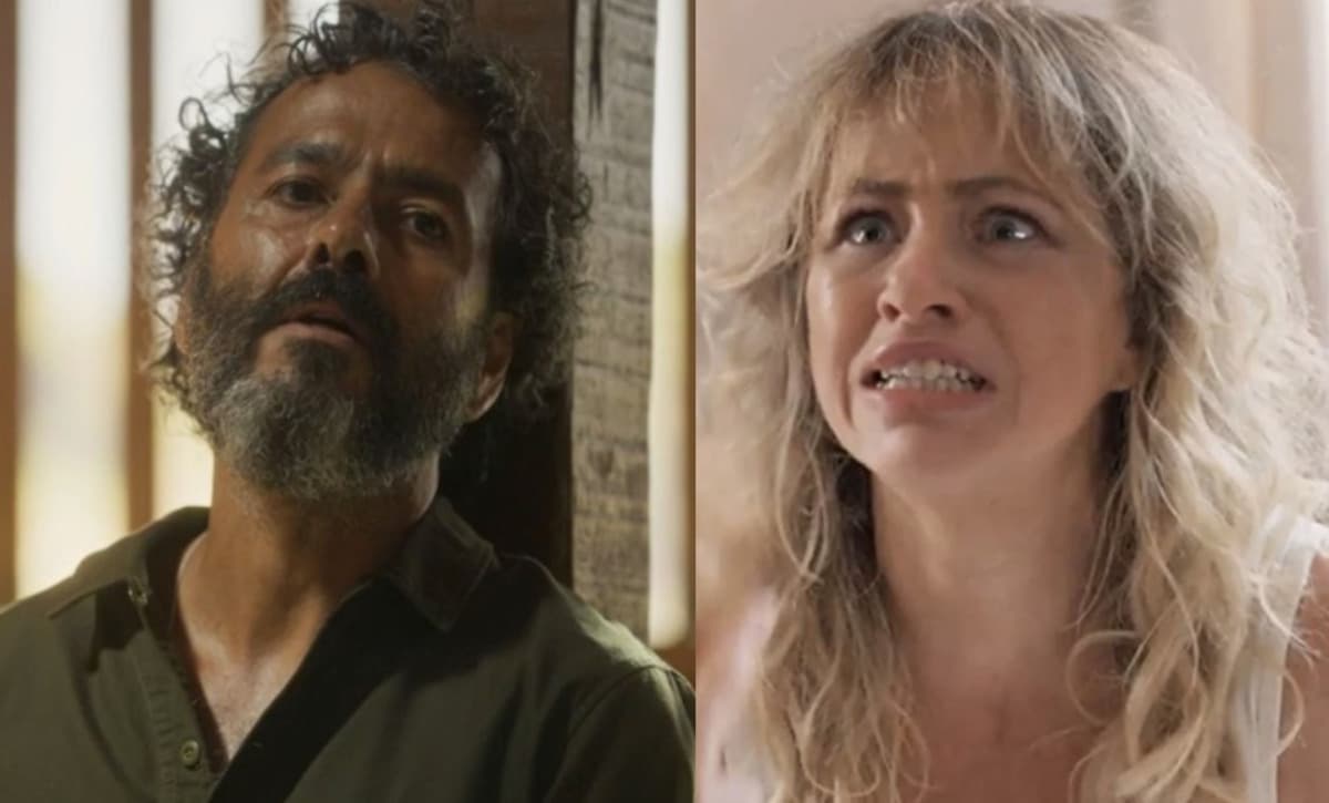 Madeleine (Karine Teles) terá um final trágico em "Pantanal", quando decidir ir lutar pelo amor de Zé Leôncio (Marcos Palmeira) (Foto: Reprodução / Globo) Madeleine (Karine Teles) terá um final trágico em "Pantanal", quando decidir ir lutar pelo amor de Zé Leôncio (Marcos Palmeira) (Foto: Reprodução / Globo)
