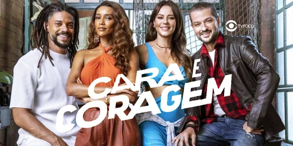 Cara e Coragem será exibida no horário das sete e pela madrugada na Globo (Foto: Montagem/Thais Teles) Cara e Coragem será exibida no horário das sete e pela madrugada na Globo (Foto: Montagem/Thais Teles)