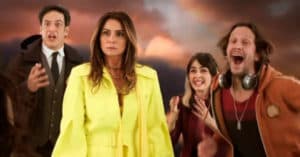Morte avisa quem terá a vida ceifada (Foto: TV Globo) Morte avisa quem terá a vida ceifada (Foto: TV Globo)