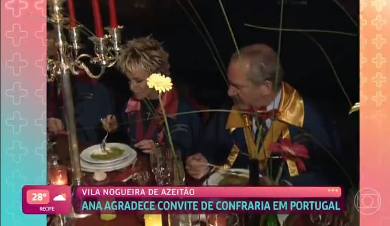 Ana Maria Braga relembrou uma viagem que fez para Portugal durante o Mais Você Ana Maria Braga relembrou uma viagem que fez para Portugal durante o Mais Você