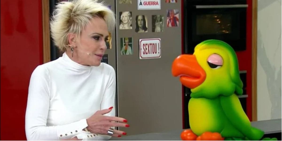Ana Maria Braga e Louro Mané (Foto: Reprodução/TV Globo) Ana Maria Braga e Louro Mané (Foto: Reprodução/TV Globo)