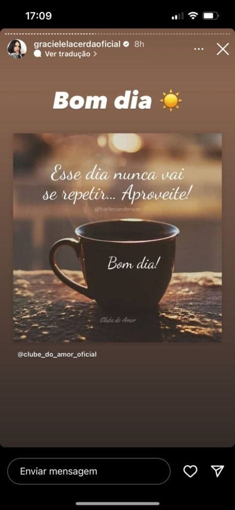 Graciele Lacerda manda recado Graciele Lacerda manda recado