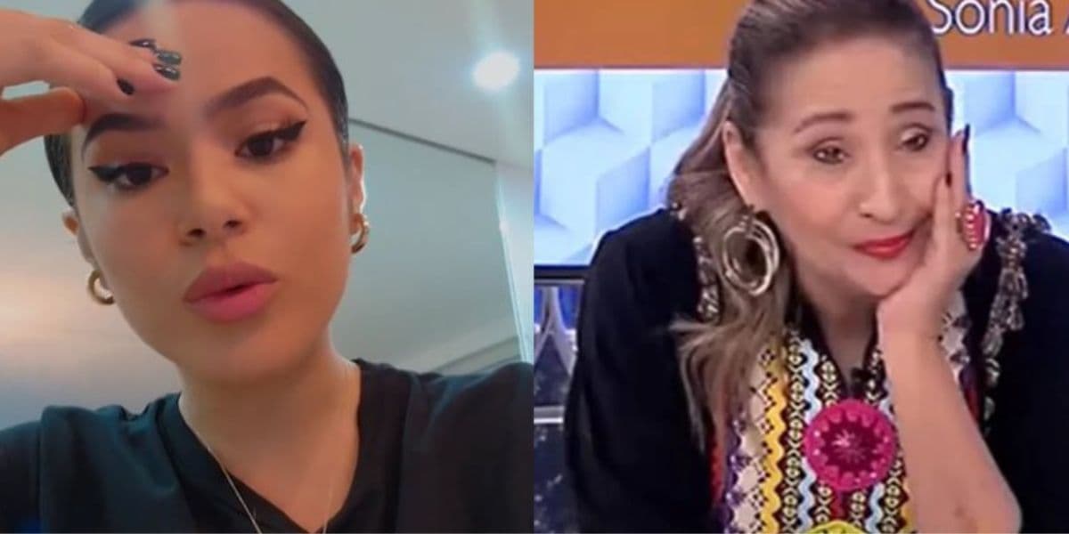 Maisa Silva se pronunciou sobre os ataques que recebeu de Sonia Abrão na TV - Foto: Reprodução Instagram/RedeTV Maisa Silva se pronunciou sobre os ataques que recebeu de Sonia Abrão na TV - Foto: Reprodução Instagram/RedeTV