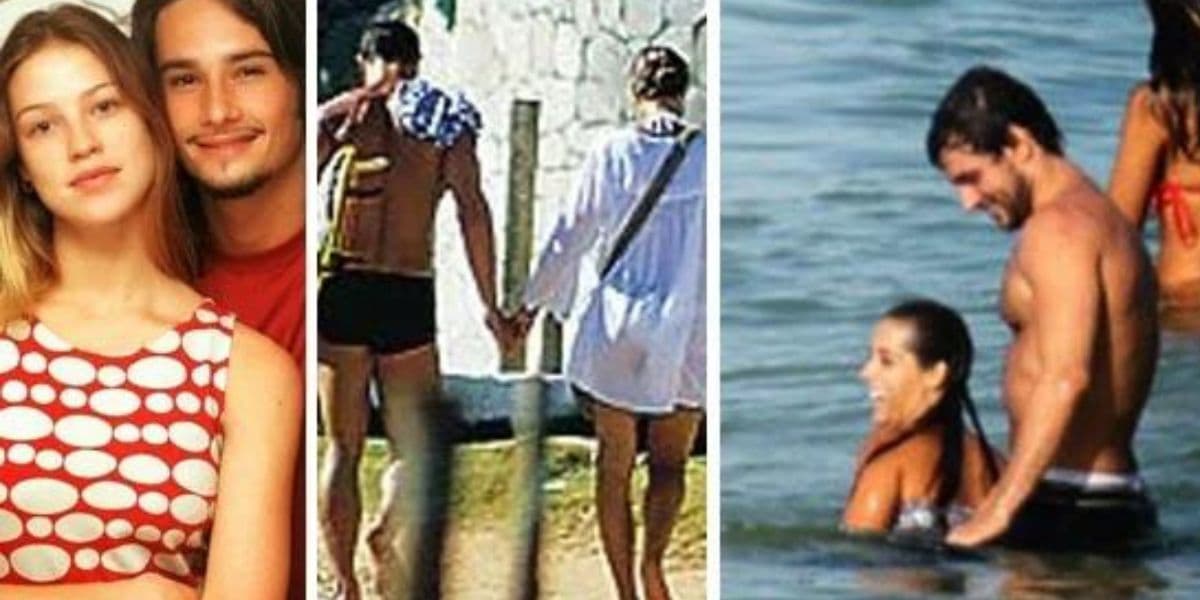 Rodrigo Santoro e Luana Pivoani na época em que namoravam (Reprodução) Rodrigo Santoro e Luana Pivoani na época em que namoravam (Reprodução)