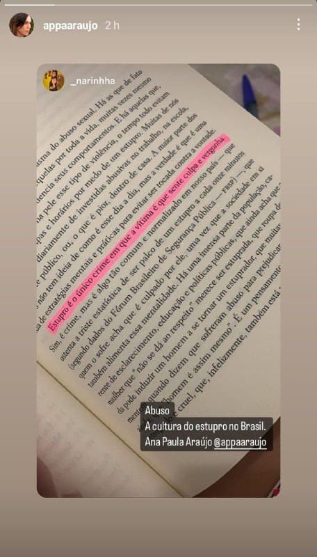 Ana Paula Araújo surpreendeu em suas redes sociais (Foto: Reprodução) Ana Paula Araújo surpreendeu em suas redes sociais (Foto: Reprodução)