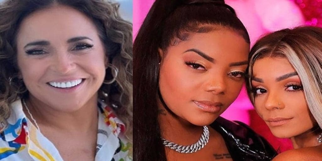 Daniela Mercury é flagrada desejando esposa de Ludmilla e toma esporro da própria mulher