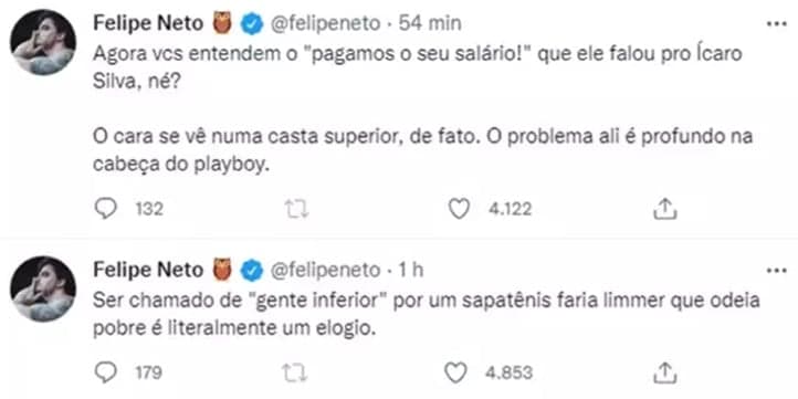 Felipe Neto responde as falas de Leifert Felipe Neto responde as falas de Leifert