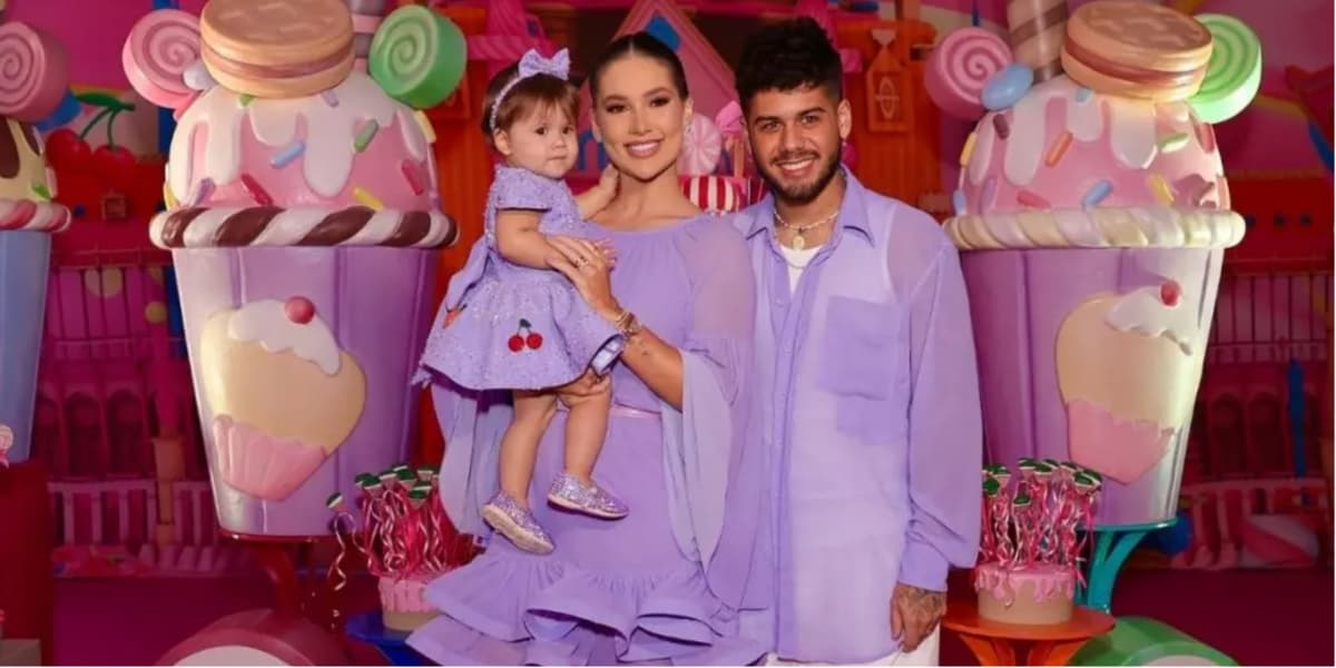 Zé Felipe, Virgínia Fonseca e a filha, Maria Alice Zé Felipe, Virgínia Fonseca e a filha, Maria Alice