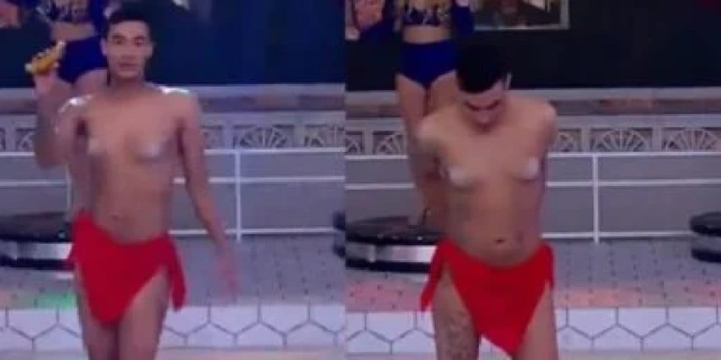 Homem enfia banana no ân*s, ao vivo, no SBT e deixa apresentador abismado: "Com a bunda"