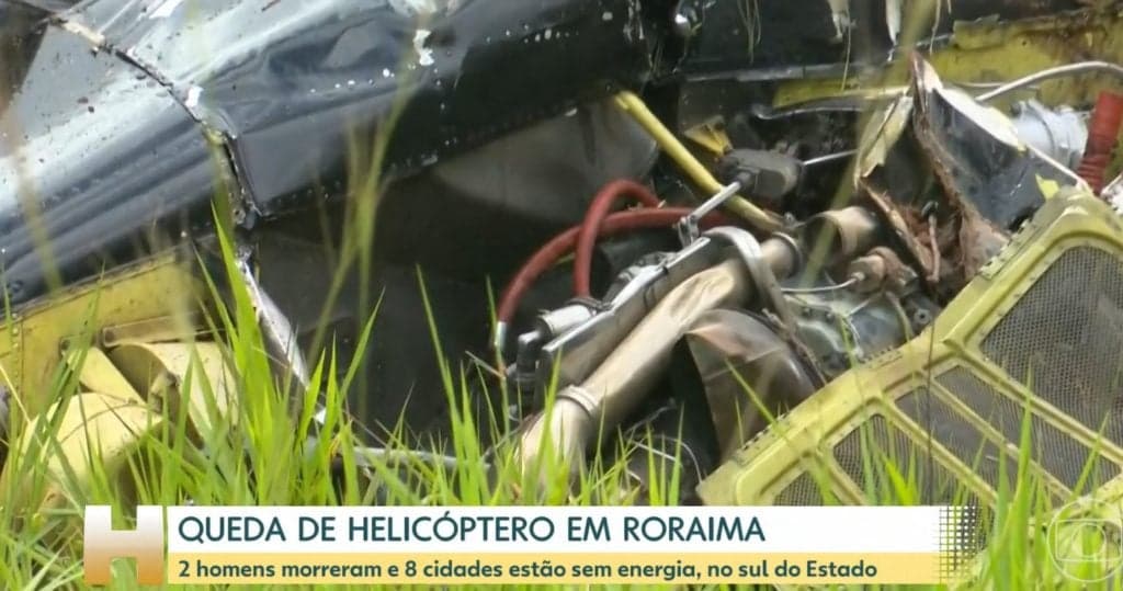 César Tralli falou sobre a queda de um helicóptero durante o Jornal Hoje- Foto: Reprodução César Tralli falou sobre a queda de um helicóptero durante o Jornal Hoje- Foto: Reprodução
