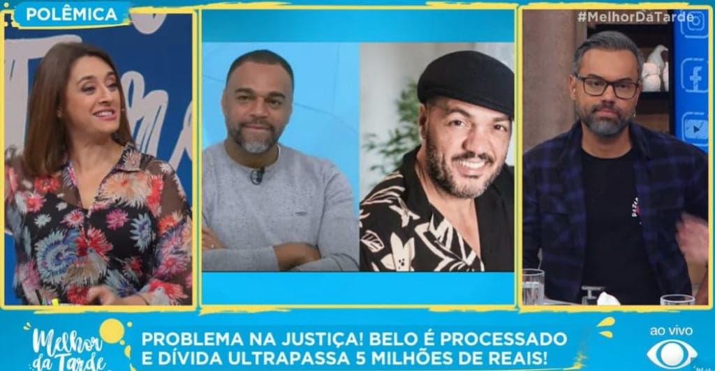 Catia Fonseca falou sobre a dívida de Belo e Denilson durante o Melhor da Tarde Catia Fonseca falou sobre a dívida de Belo e Denilson durante o Melhor da Tarde