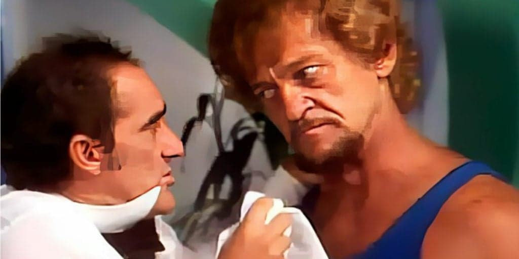Renato Aragão, o Didi, com Carlos Kurt em "Os Trapalhões" (Foto: Reprodução/TV Globo) Renato Aragão, o Didi, com Carlos Kurt em "Os Trapalhões" (Foto: Reprodução/TV Globo)