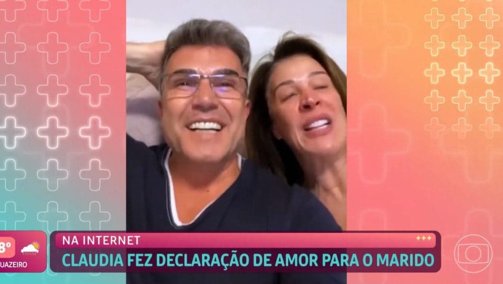 Mais Você exibiu declaração de Claudia Raia para Jarbas Homem de Mello Mais Você exibiu declaração de Claudia Raia para Jarbas Homem de Mello