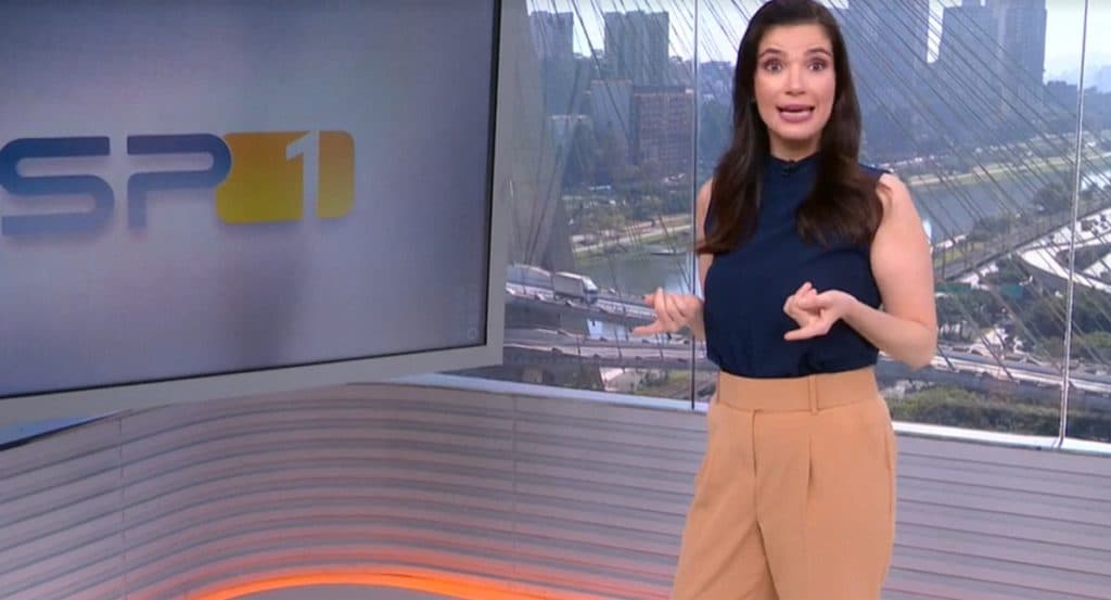 Jornal da Globo é invadido ao vivo, âncora se desespera e desliga o telão às pressas: "Inaceitável"