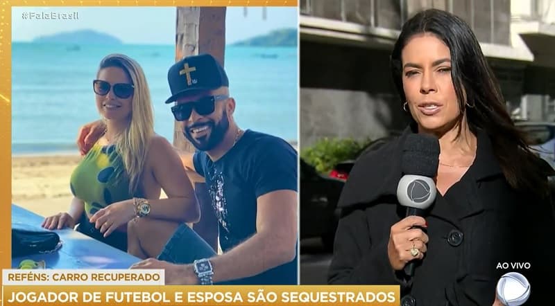 Sequestro de famoso jogador de futebol foi uma das primeiras manchetes do Fala Brasil Sequestro de famoso jogador de futebol foi uma das primeiras manchetes do Fala Brasil