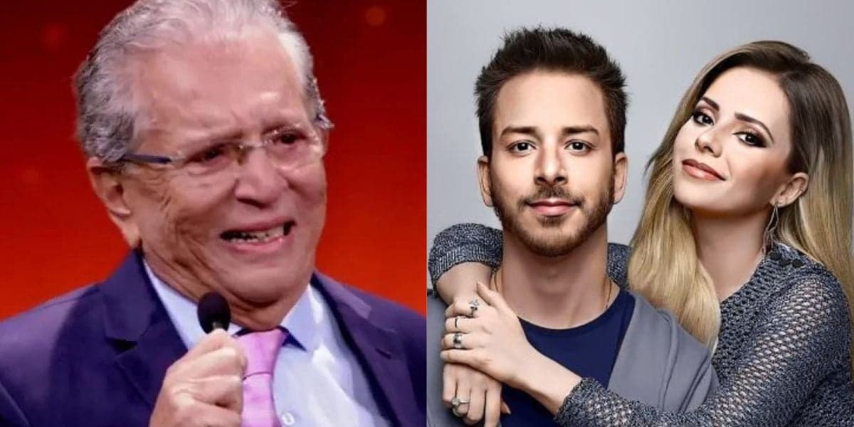 Carlos Alberto relembrou episódio com Sandy e Junior (Reprodução) Carlos Alberto relembrou episódio com Sandy e Junior (Reprodução)