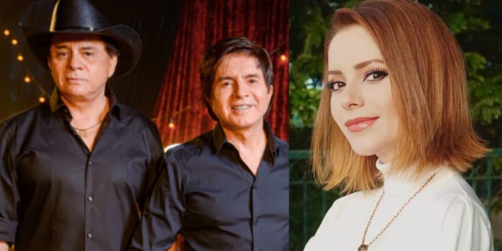 Chitãozinho e Xororó ensaiam com Sandy