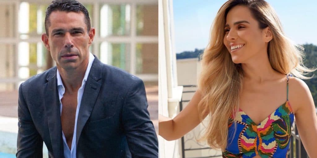 Ex-marido de Wanessa exibe músculos