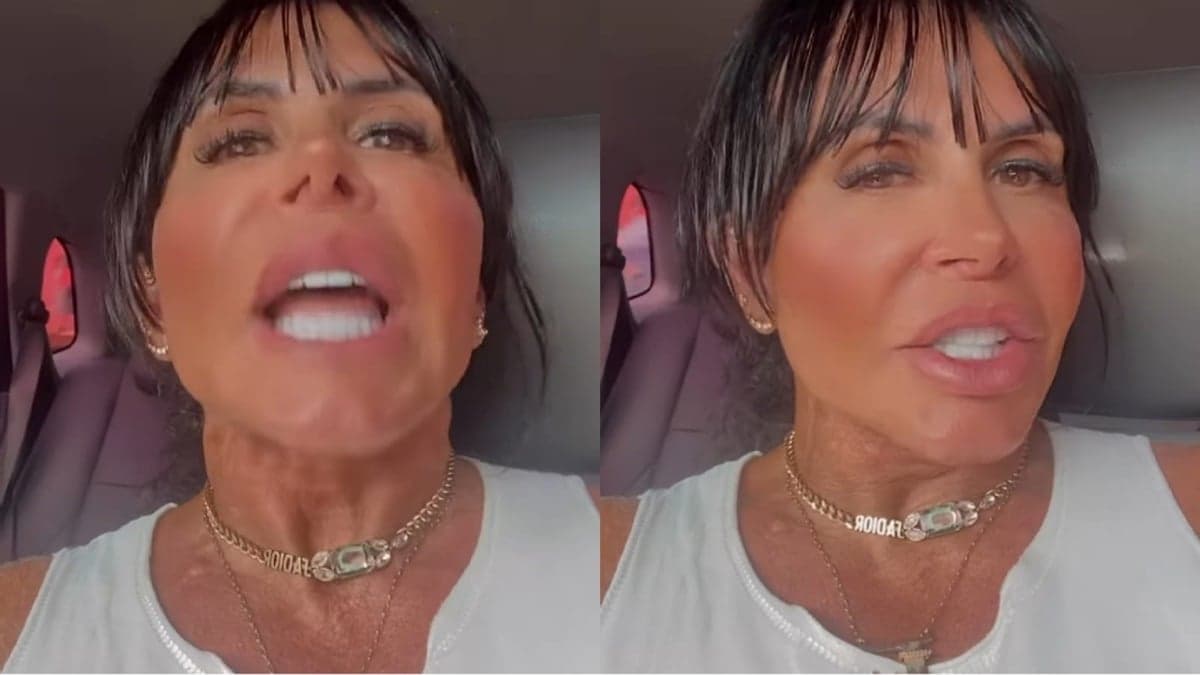 Gretchen se irrita após criticas a corpo peludo e detona seguidora: "Infeliz e recalcada" Gretchen se irrita após criticas a corpo peludo e detona seguidora: "Infeliz e recalcada"