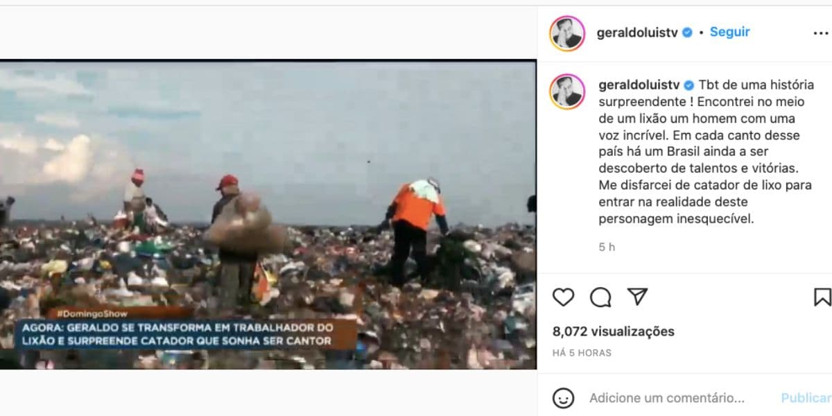De acordo com apresentador, situação não é fácil (Reprodução) De acordo com apresentador, situação não é fácil (Reprodução)