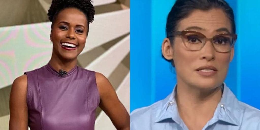 Maju Coutinho e Renata Vasconcellos surgem juntas