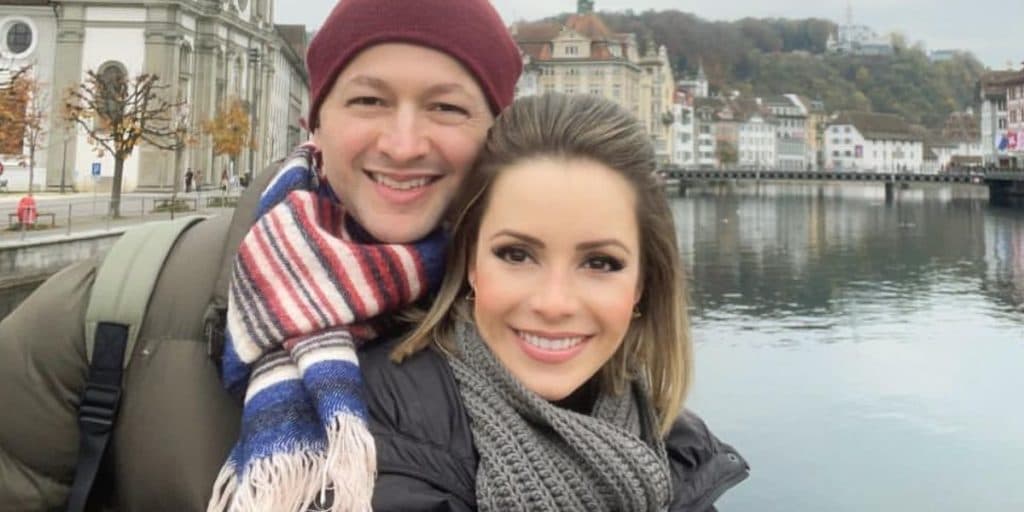 Marcos Mion e marido de Sandy interagem nas redes