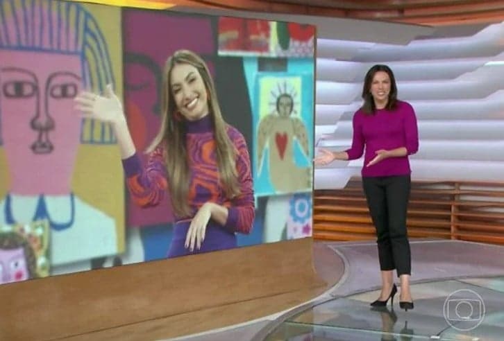 Ana Paula Araújo se confundiu com o nome do programa de Patrícia Poeta Ana Paula Araújo se confundiu com o nome do programa de Patrícia Poeta