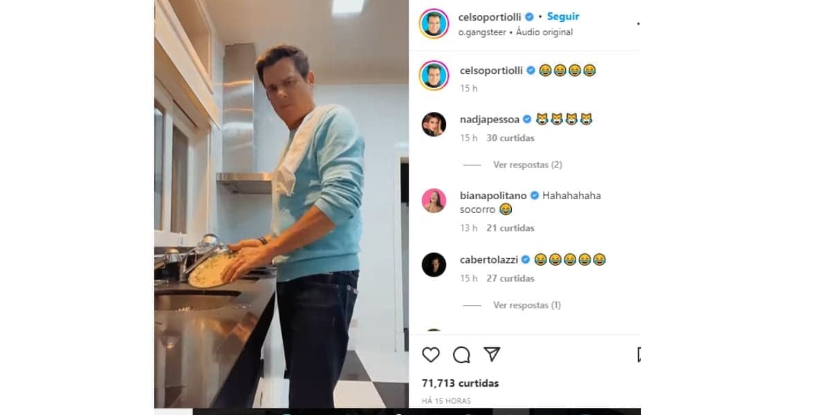 Celso Portiolli _ lavando louça Celso Portiolli _ lavando louça