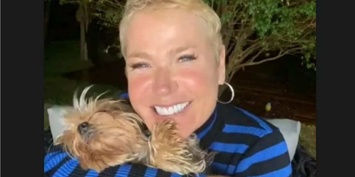 Xuxa com Doralice no colo, em entrevista ao podcast do "Fantástico" (Foto: Reprodução/TV Globo) Xuxa com Doralice no colo, em entrevista ao podcast do "Fantástico" (Foto: Reprodução/TV Globo)