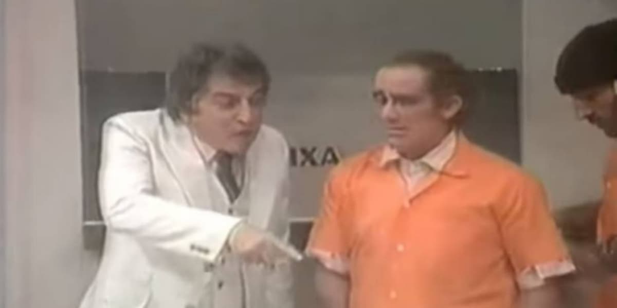 Carlos Alberto de Nóbrega e Renato Aragão em "Os Trapalhões" (Foto: Reprodução/TV Globo) Carlos Alberto de Nóbrega e Renato Aragão em "Os Trapalhões" (Foto: Reprodução/TV Globo)