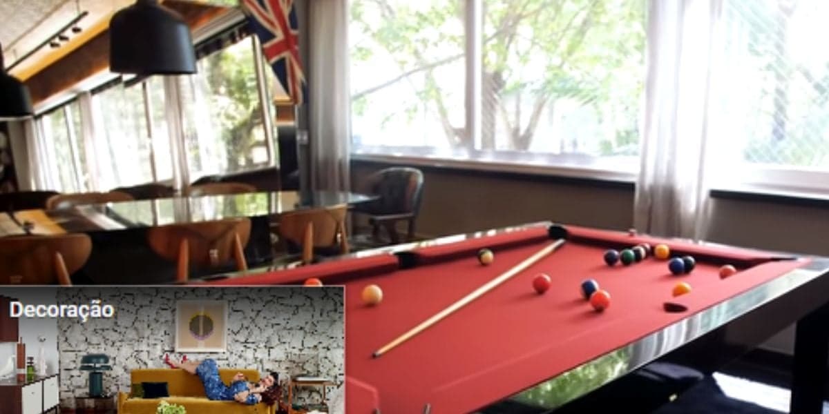 Bruno Gagliasso e Gio Ewbank abrem portas de casa absurda com decoração de Nova York e mesa de sinuca; fotos (Youtube) Bruno Gagliasso e Gio Ewbank abrem portas de casa absurda com decoração de Nova York e mesa de sinuca; fotos (Youtube)