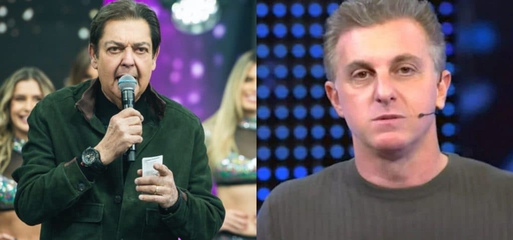 Faustão recebe homenagem de Luciano Huck no Domingão: "Eu era telespectador"