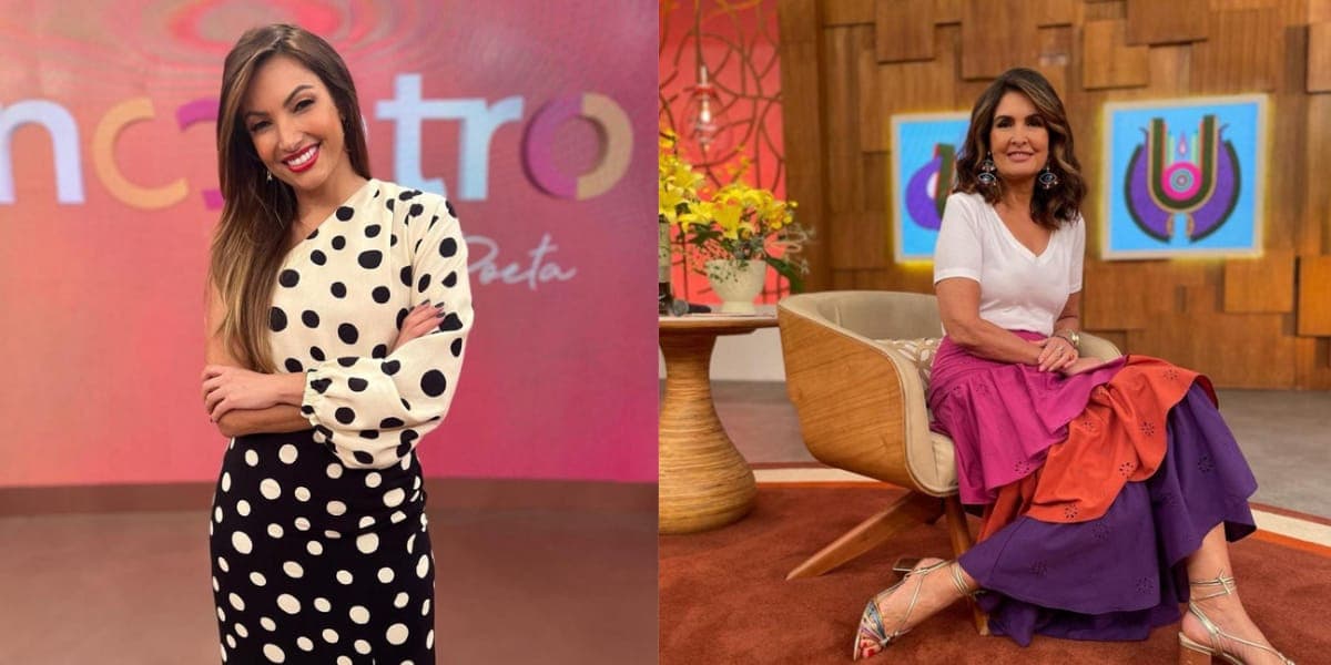 Patrícia Poeta e Fátima Bernardes no comando do 'Encontro' (reprodução: Globo) Patrícia Poeta e Fátima Bernardes no comando do 'Encontro' (reprodução: Globo)