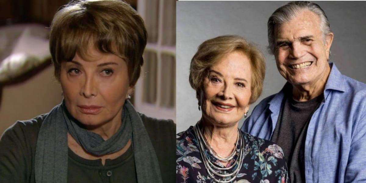 Glória Menezes e Tarcísio Meira (Reprodução: Montagem TV Foco Glória Menezes e Tarcísio Meira (Reprodução: Montagem TV Foco