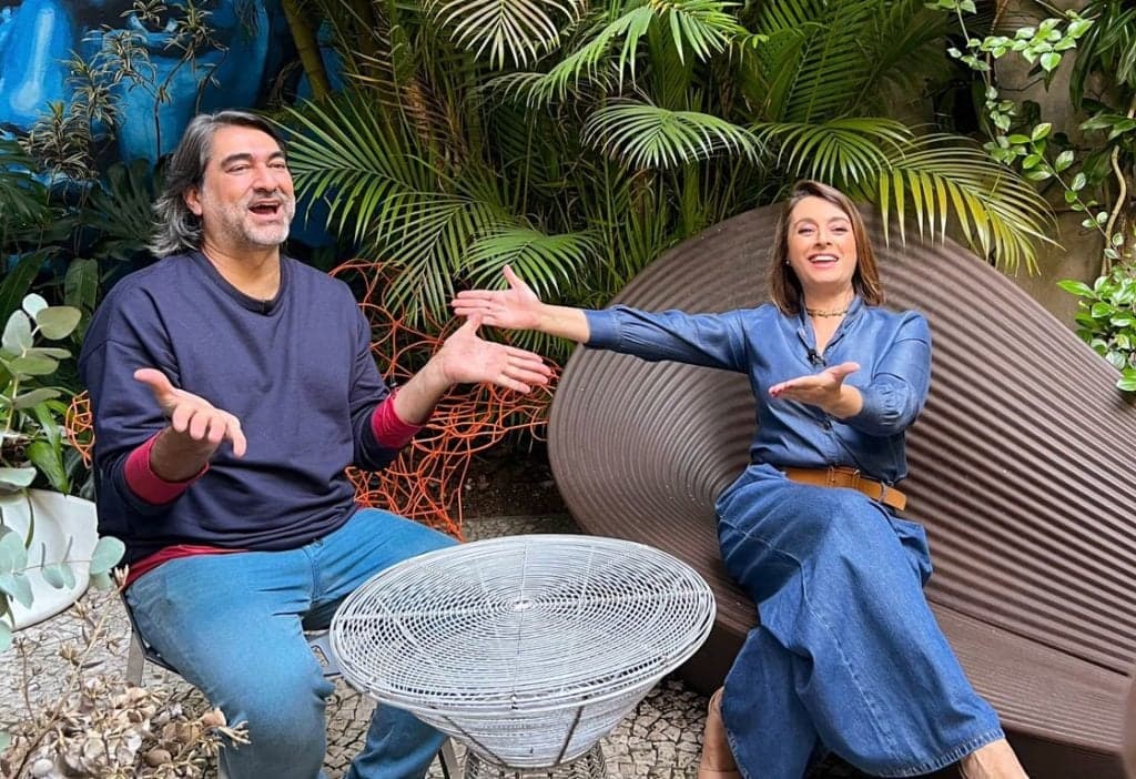 Catia Fonseca e Zeca Camargo cozinham no Melhor da Tarde