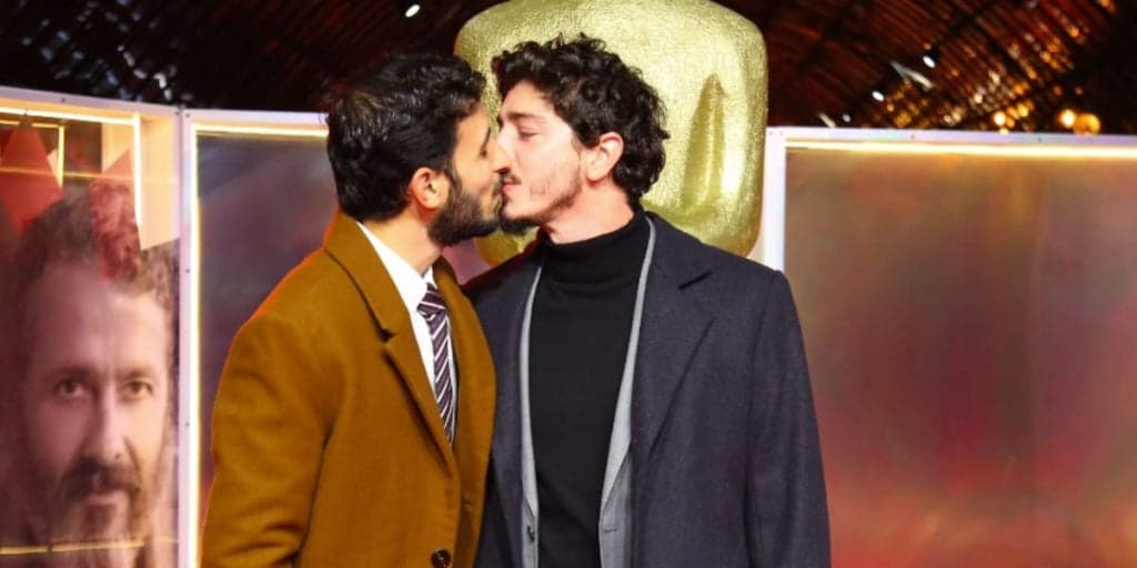 Johnny Massaro e Pedro Accioly na chegada da 50° edição do Festival de Cinema de Gramado (Reprodução: Instagram) Johnny Massaro e Pedro Accioly na chegada da 50° edição do Festival de Cinema de Gramado (Reprodução: Instagram)