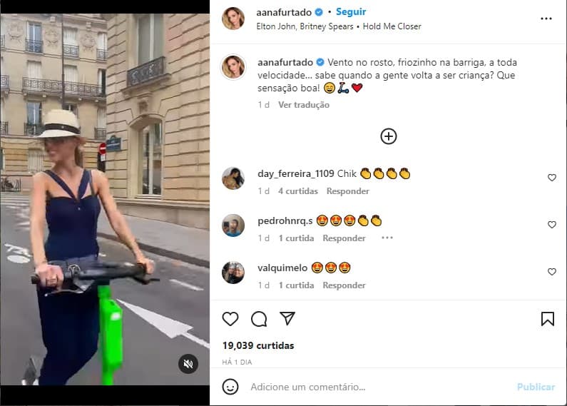 Ana Furtado revela o que viveu nas ruas fora do país - Foto: Reprodução Ana Furtado revela o que viveu nas ruas fora do país - Foto: Reprodução