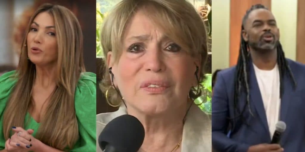 Barraco ao vivo no Encontro explode no meio de entrevista com Susana Vieira e tem correria: "Briga de cachorro"