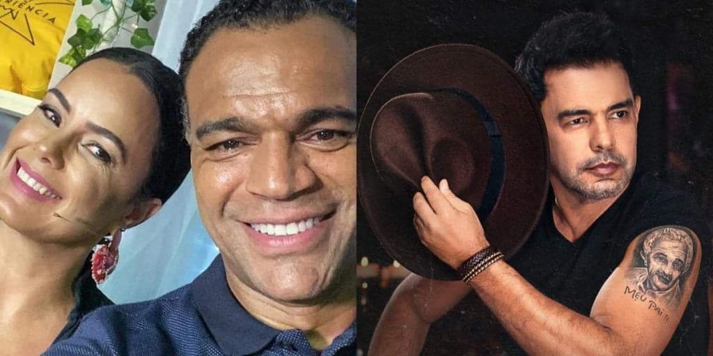 "Uma dificuldade grande", Denílson faz anúncio com Luciele, Zezé se envolve e detona o que pensa: "Esse é"