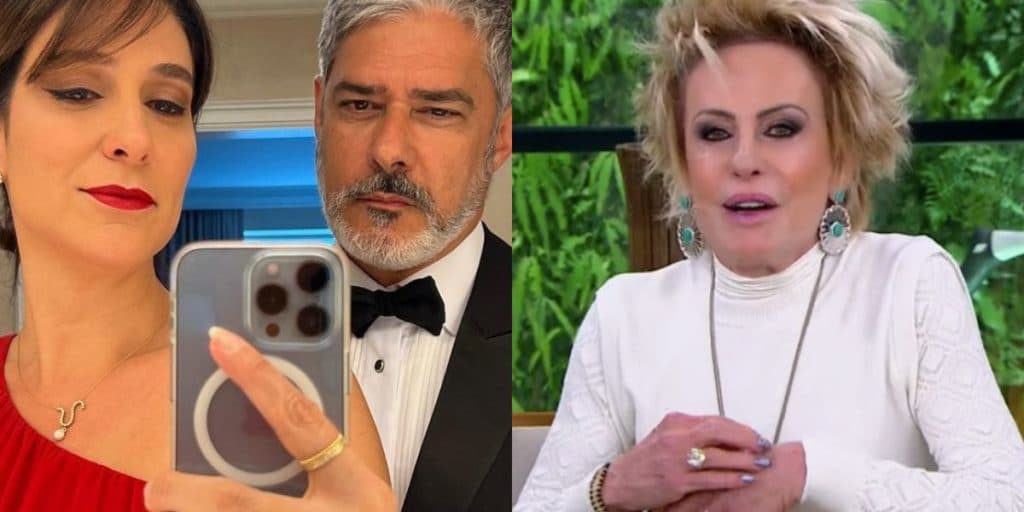 Esposa de William Bonner divulga mensagem de Ana Maria sobre falsidade: "O problema não é lidar"