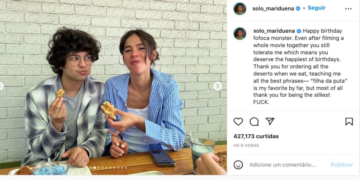 Famosa faz declaração para Bruna Marquezine, ex-namorada de Neymar (Reprodução) Famosa faz declaração para Bruna Marquezine, ex-namorada de Neymar (Reprodução)