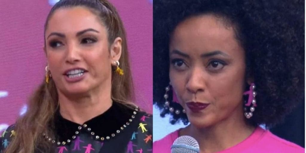 "Constrangimento", Patrícia Poeta dá cortada em Valéria Almeida, ao vivo, e jornalista revida na lata