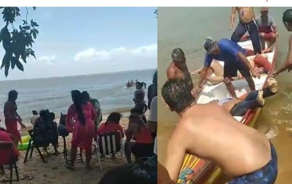 Imagens no naufrágio no Pará foram exibidas durante o Jornal Hoje- Foto: Montagem/TV Foco Imagens no naufrágio no Pará foram exibidas durante o Jornal Hoje- Foto: Montagem/TV Foco