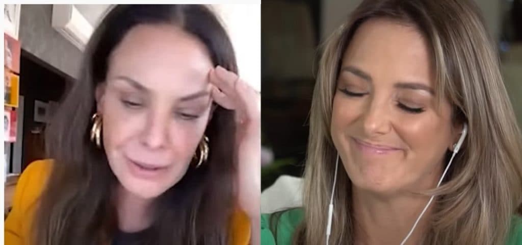Carolina Ferraz relembra as dificuldades do processo de inseminação artificial