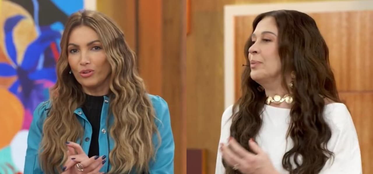 No ‘Encontro’, a atriz Claudia Raia enaltece cultura norte-americana e detona brasileiros - Reprodução No ‘Encontro’, a atriz Claudia Raia enaltece cultura norte-americana e detona brasileiros - Reprodução
